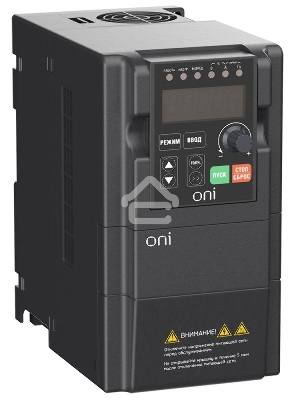 Преобразователь частоты A150 380В 3ф 0.75кВт 3А встроенный торм. модуль ONI A150-33-075HT
