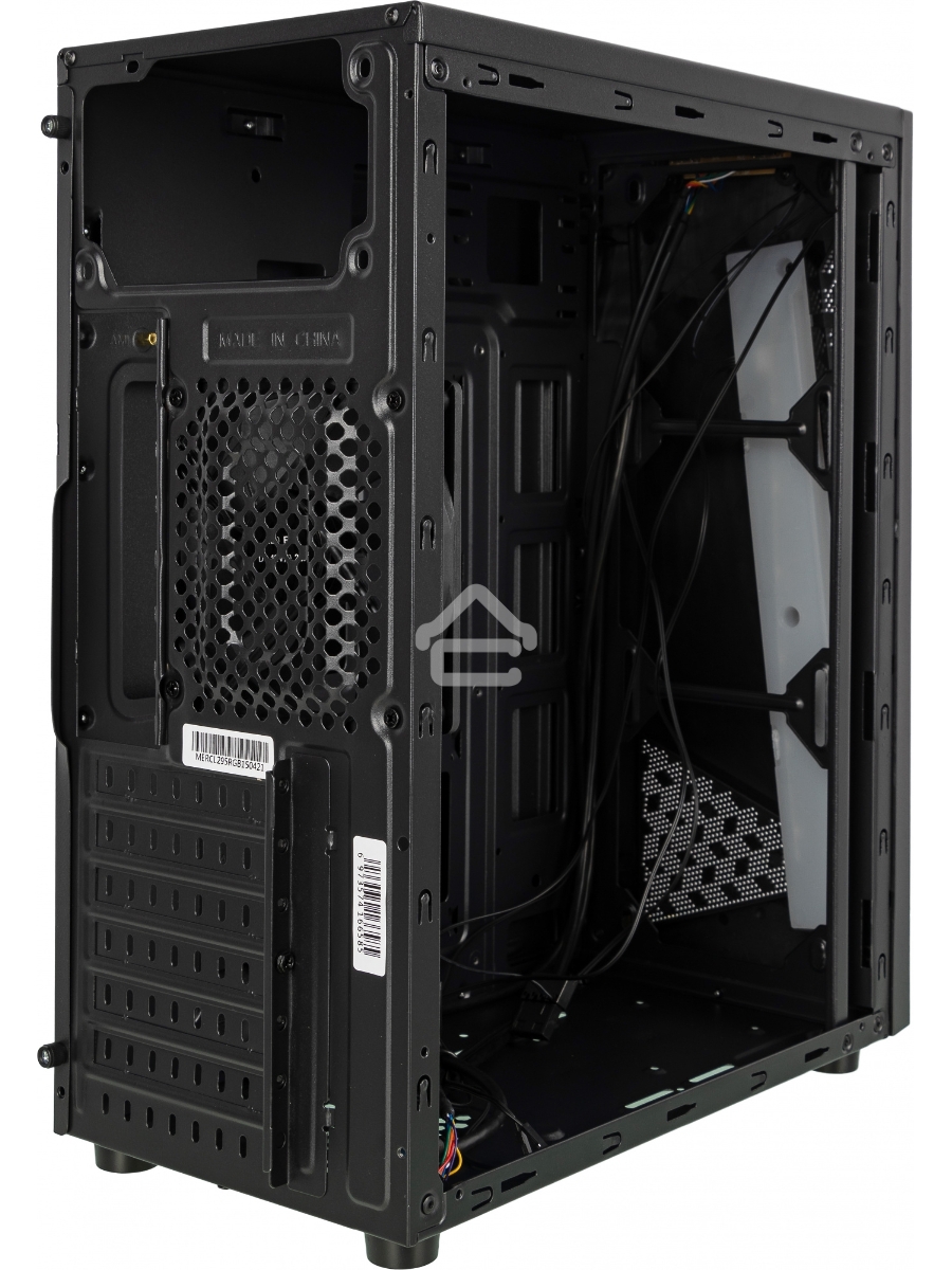Компьютерный корпус Accord ACC-CL295RGB черный без БП ATX 4x120mm 2xUSB2.0 1xUSB3.0 audio