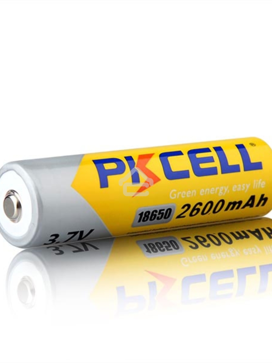 Литий-ионный аккумулятор PKCELL 18650 2600-1B тип - 18650 1 шт в блистере, без защиты