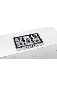 Газовая варочная поверхность Bosch PCQ7A5M90R серебристый