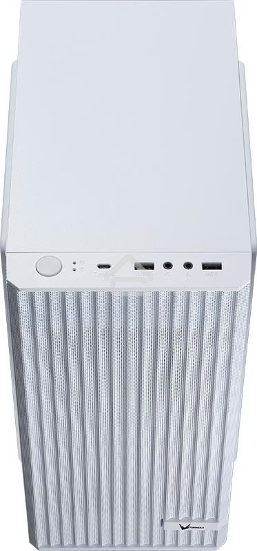 Компьютерный корпус AeroCool/Formula Air Mesh G1 белый без БП mATX 1x80мм 2xUSB 2.0 1xUSB3.1 audio bott PSU