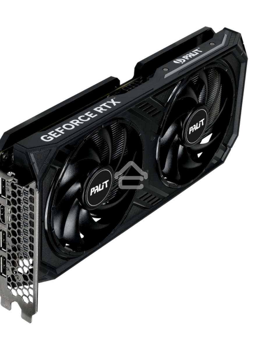 Видеокарта Palit PA-RTX4060 DUAL 8GB 8192Mb 128 GDDR6 1830/17000 HDMIx1 DPx3 HDCP Ret