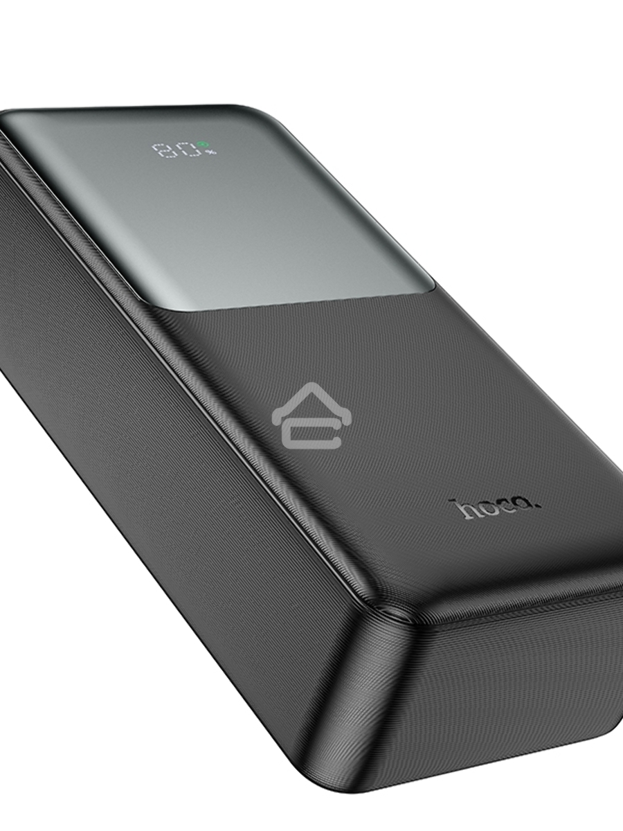 Портативный аккумулятор Hoco J136B, 30000мАч, QC/PD, 3A, с дисплеем, черный