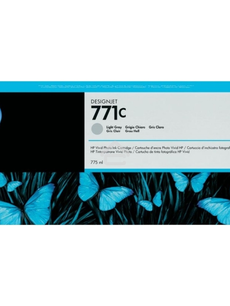 Картридж струйный HP №771C B6Y14A светло-серый для HP DJ Z6200 (775мл)