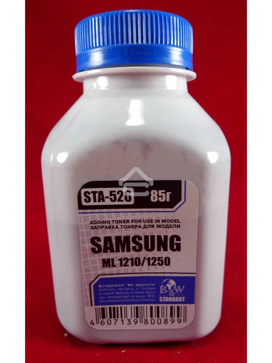 Тонер SAMSUNG ML-1210/1250/4500 (фл, 85г) B&W Standart фас России