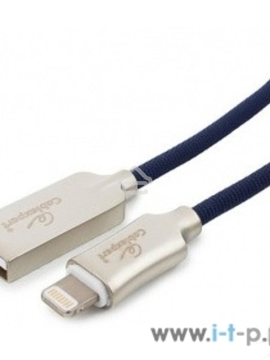 Кабель USB Cablexpert для Apple CC-P-APUSB02Bl-1.8M, MFI, AM/Lightning, серия Platinum, длина 1.8м, синий, блистер