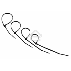 Хомут-стяжкa нeйлонoвая Rexant 150x2,5 мм, черная, упаковка 25 шт.