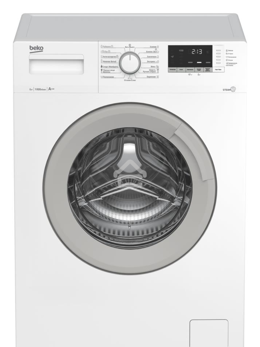 Стиральная машина Beko WSDN63512ZSW белый, загрузка фронтальная 6 кг, 1000 об/мин., класс: А