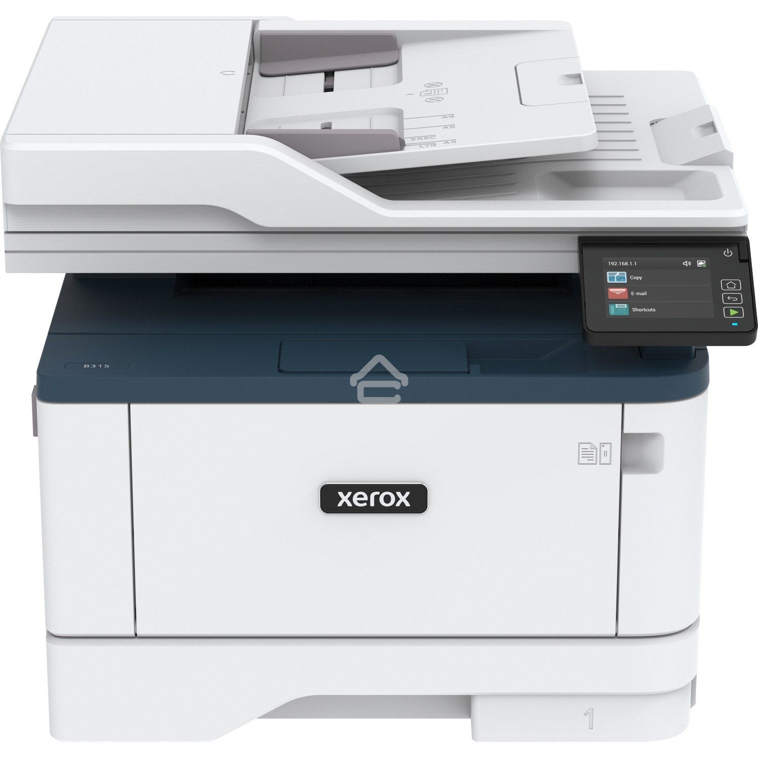МФУ лазерное Xerox B315 (B315V_DNI), A4, ч/б, печ. до 40 стр/мин., скан. до 46 стр/мин. (ч/б) 20 стр/мин. (цвет), 600x600dpi, USB, RJ-45, Wi-Fi
