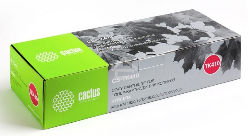 Картридж лазерный Cactus CS-TK410 черный (15000 стр.) для Kyocera Mita FS 1620/1635/1650/2020/2035/2050