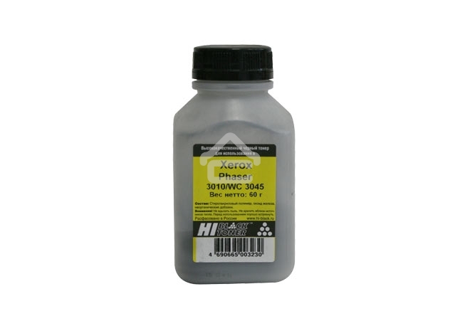 Тонер Hi-Black для Xerox Phaser 3010/WC 3045, 60 г, банка