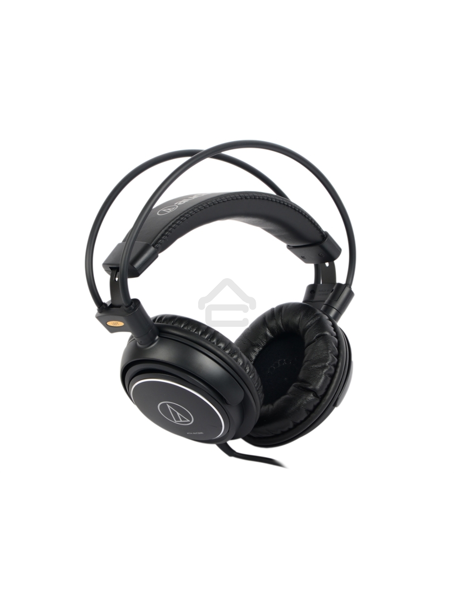 Наушники AUDIO-TECHNICA ATH-AVC500 , дуговое крепление, част. диапазон: 10-25000Гц, макс. входн. мощность 1800мВт, чувствит. 106дБ/мВт, сопростивление 40Ом, диаметр мембраны 53мм, шнур 3м, штекер 3,5мм, в комплекте адаптер на 6,3мм