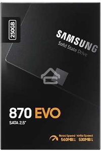 Накопитель SSD Samsung 870 EVO, 250GB, SATA III, 2.5