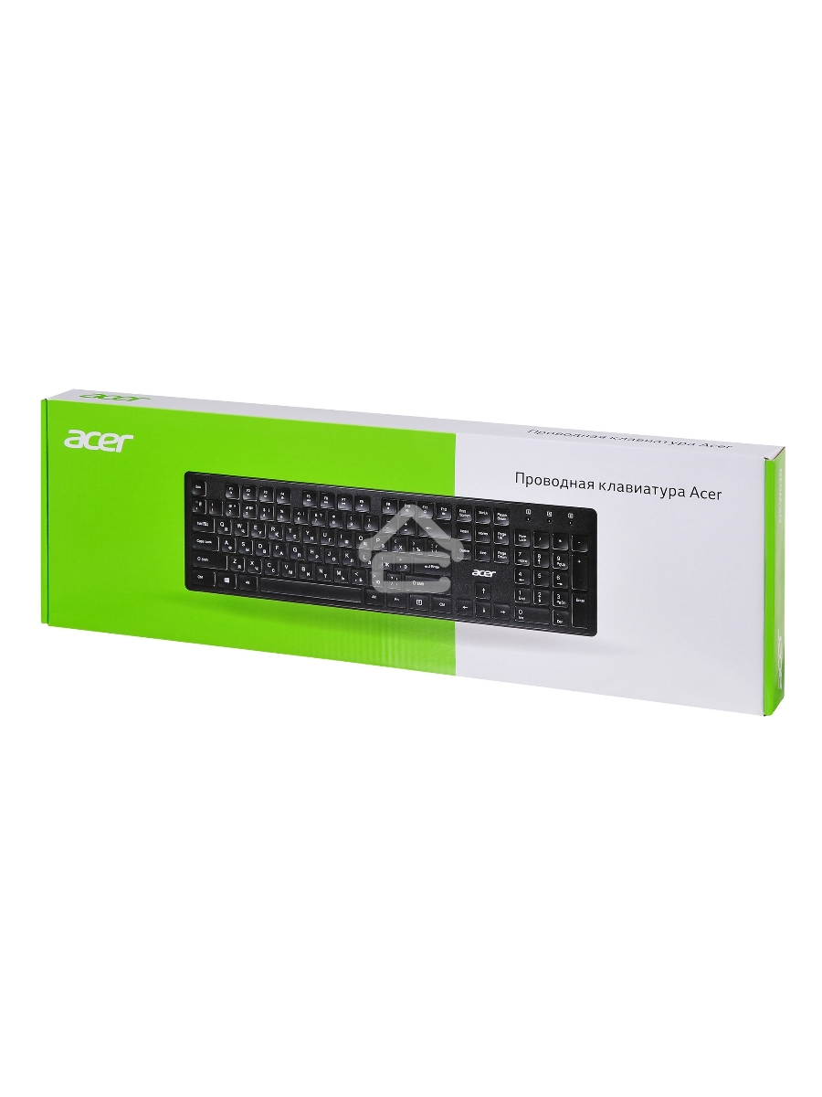 Клавиатура Acer OKW020 проводная, USB, черный