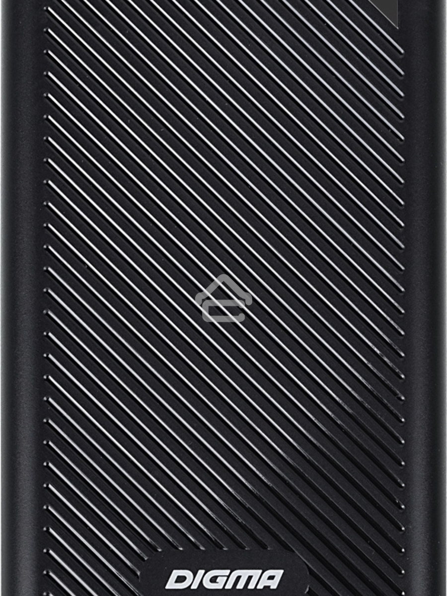 Мобильный аккумулятор Digma DGP-30000-4U Li-Pol 30000mAh 3A черный 2xUSB