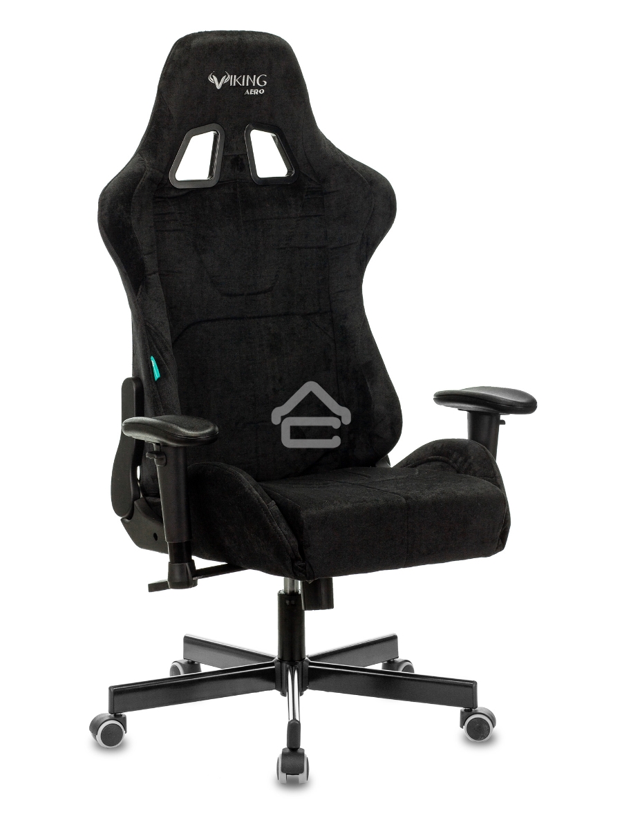 Кресло игровое Бюрократ VIKING KNIGHT LT20 FABRIC черный крестовина металл/пластик