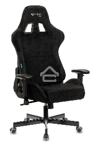Кресло игровое Бюрократ VIKING KNIGHT LT20 FABRIC черный крестовина металл/пластик