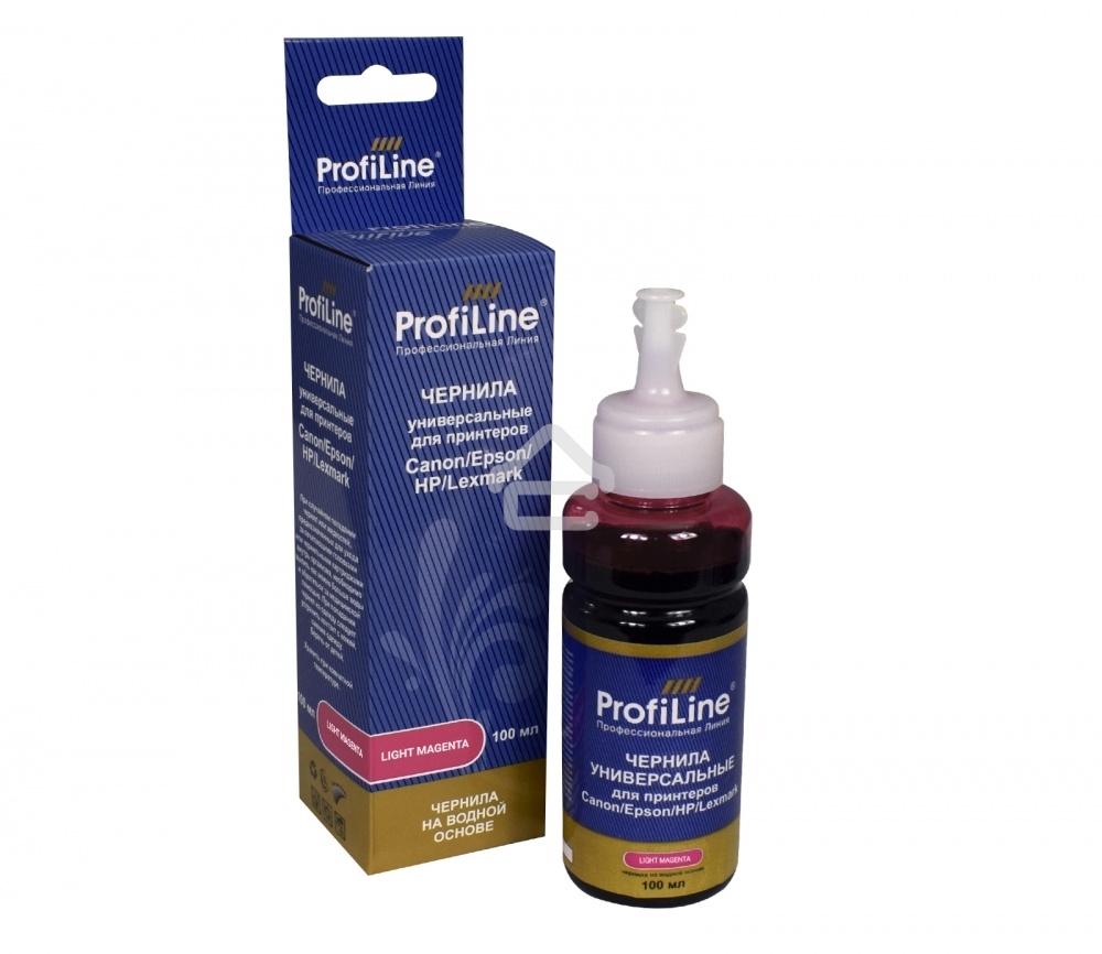 Чернила ProfiLine Premium для принтеров Canon/Epson/HP/Lexmark Light Magenta 100 мл водн