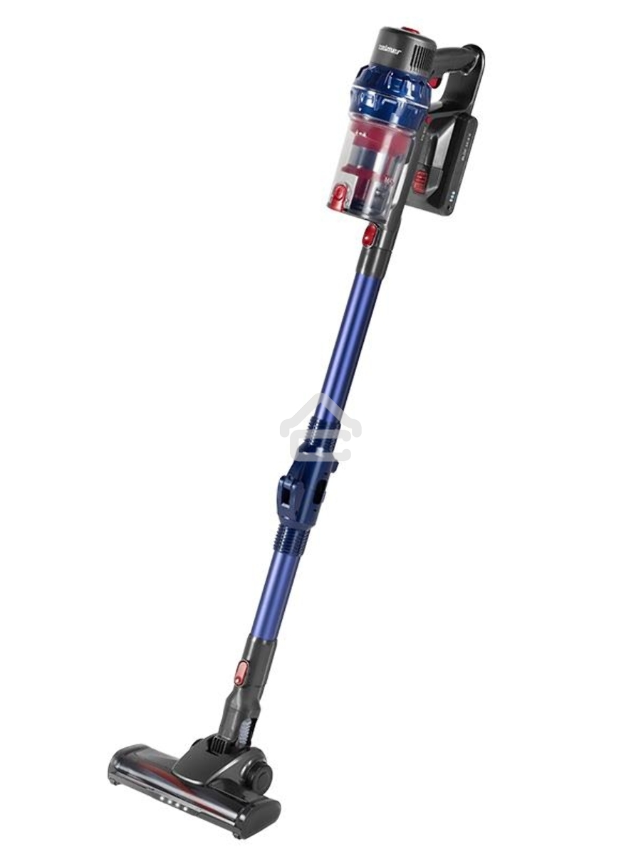 Пылесос вертикальный Zelmer STICK ZSVC925F KAR синий/серый, питание от аккумулятора, 380 Вт, уборка сухая, пылесборник 0.8 л, работа от АКБ max 35 мин.