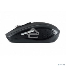 Мышь беспроводная Oklick 455MW черный, 1600 dpi, радиоканал, USB, кнопки - 6