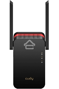 Повторитель беспроводного сигнала Cudy RE3000 AX3000 Wi-Fi черный