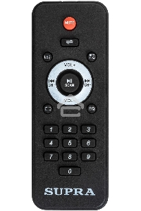 Минисистема Supra SMB-2050, 180Вт, FM USB BT SD, черный