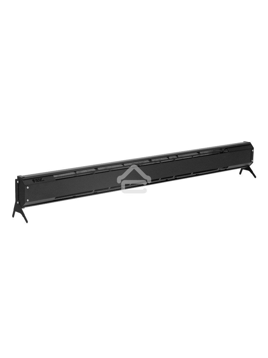 Конвектор электрический плинтусный Denzel ATRIC-450 черный, 450 Вт, 6 м2