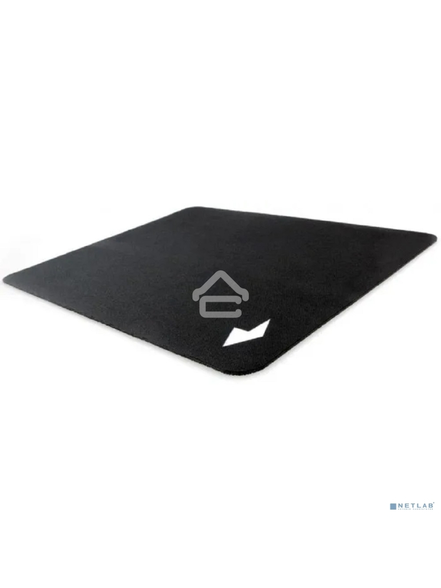 Коврик для мыши Gembird MP-BLACK-S, черный, 220х180х2мм, ткань+резина, пакет