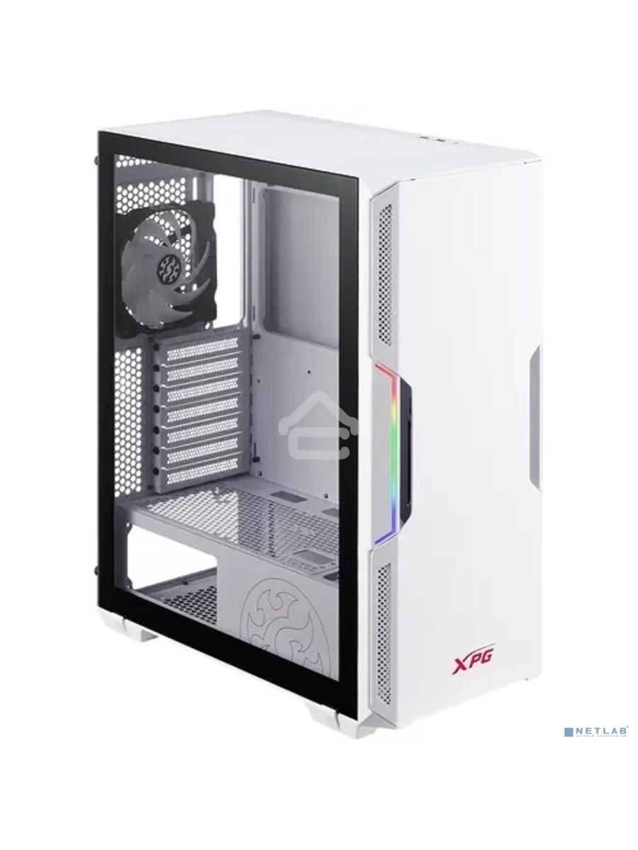 Компьютерный корпус ADATA XPG STARKER белый Mid-Tower, Micro-ATX, Mini-ITX, Standard-ATX, USB 3.2 Gen1 Type-A