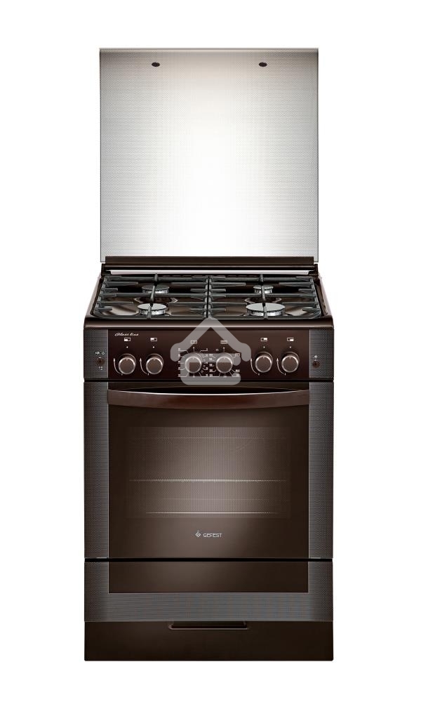 Плита газовая Gefest ПГ 6300-02 0047 коричневый, конфорок 4 шт, духовка 52 л, 60 см x 85 см x 60 см