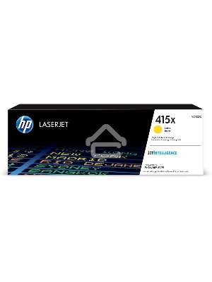 Картридж лазерный HP 415X W2032X желтый для HP LJ M454/MFP M479 (6000стр.)