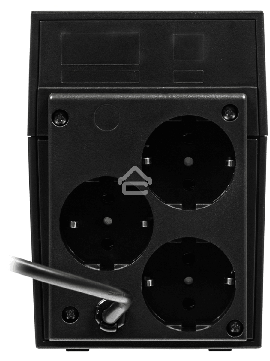 Источник бесперебойного питания Powercom Raptor RPT-800A EURO 480Вт 800ВА черный