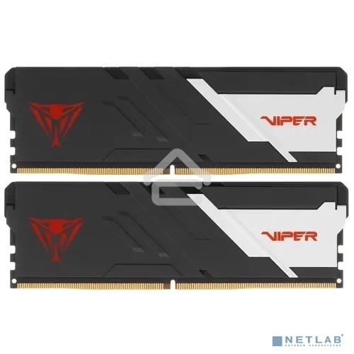 Оперативная память Patriot Viper Venom, DDR5, 32GB (2x16GB), 6400MHz, CL32, DIMM, с радиатором, черный