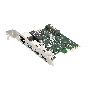 Контроллер сетевой ExeGate EXE-361 PCI-E 2.0, 3*USB3.0 ext + LAN UTP 1000Mbps, раз.доп.пит.OEM)