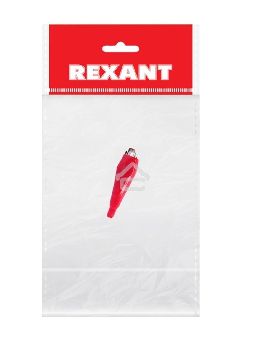 Зажим «крокодил» 5 А 56 мм в изоляторе Rexant