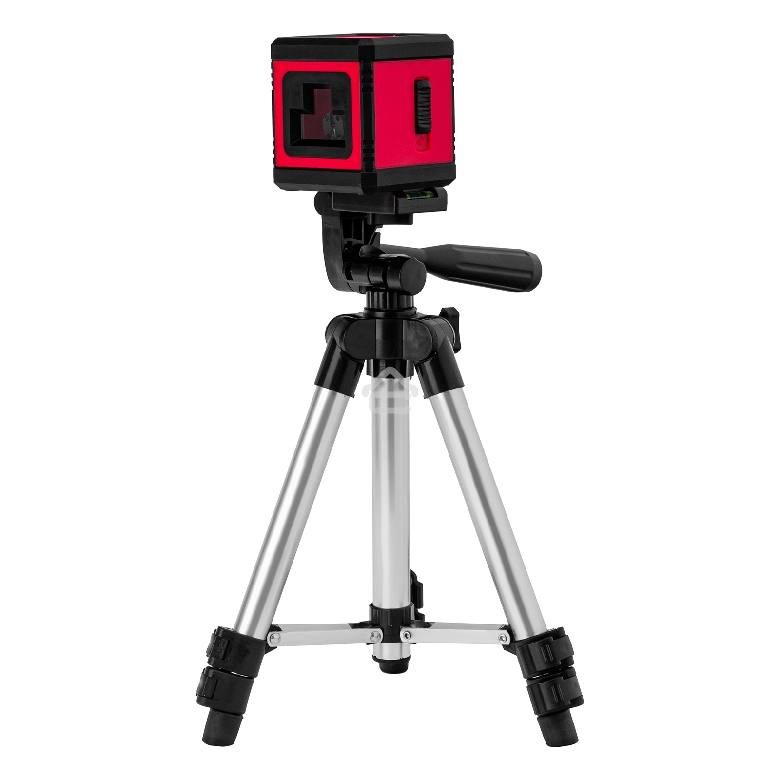 Лазерный уровень MTX XQB GREEN Pro SET, 20 м, зеленый луч, батарейки, штатив