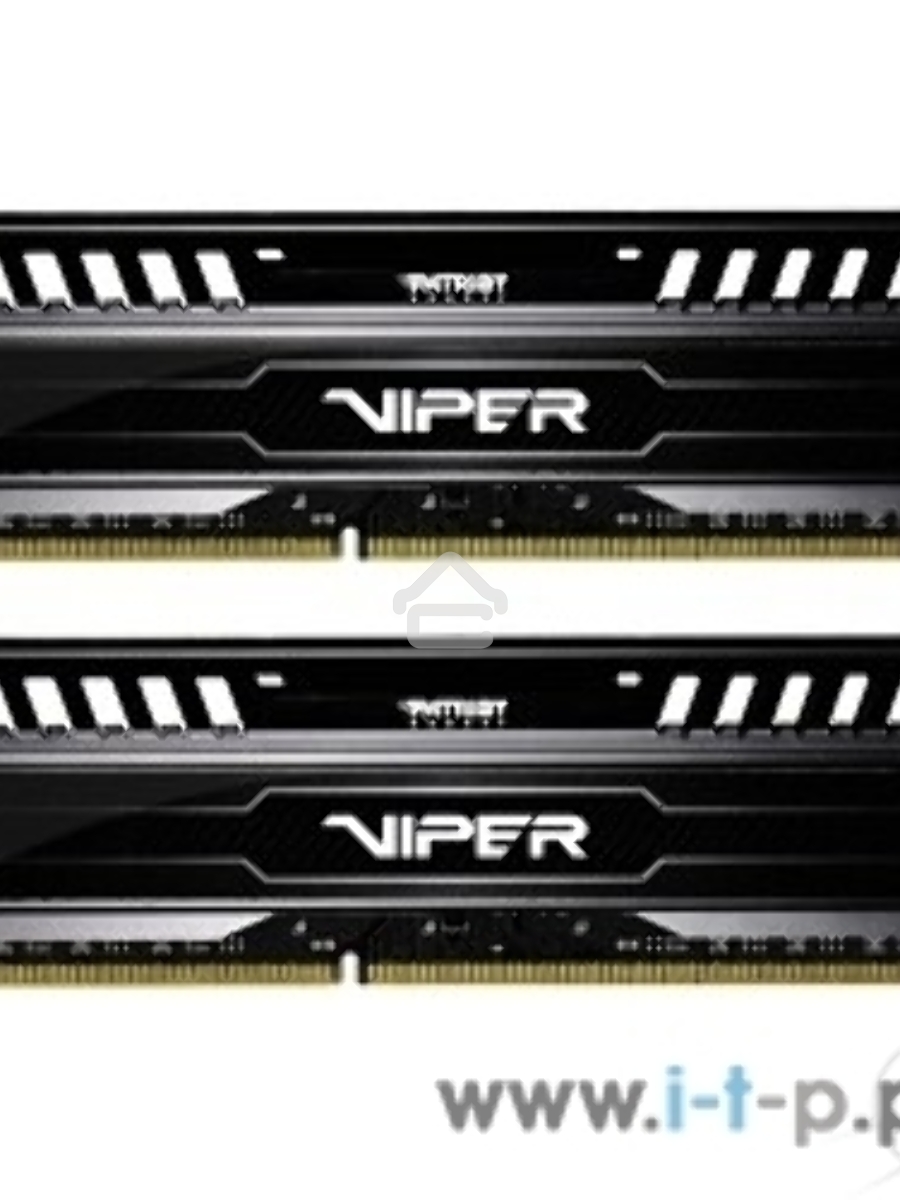 Оперативная память Patriot Viper 3, DDR3, 8GB (2x4 GB), 1600 MHz, CL9, DIMM, радиатор, черный