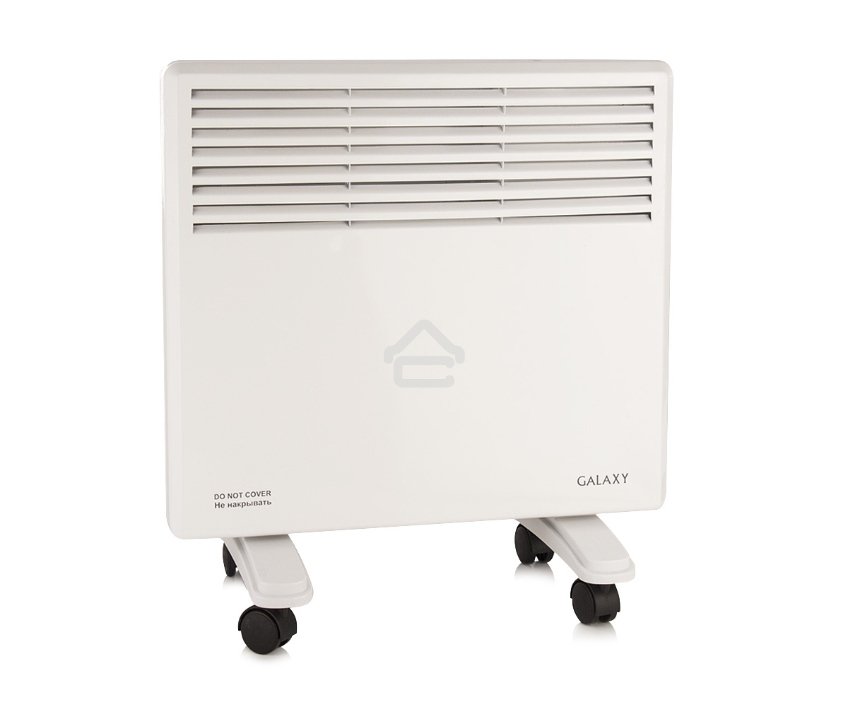Конвектор электрический Galaxy GL 8226 белый, 1200 Вт, 12 м2, термостат