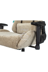 Кресло игровое Бюрократ VIKING KNIGHT LT21 FABRIC песочный крестовина металл/пластик