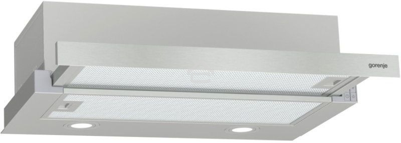 Вытяжка встраиваемая Gorenje TH62E4X нержавеющая сталь, 60 см, 450 куб. м/ч, 71 дБ