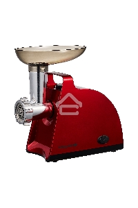 Мясорубка электрическая Willmark WMG-2000R (2000Вт, реверс,насадка д/кеббе,сос. 2 реш., красная, 2 г