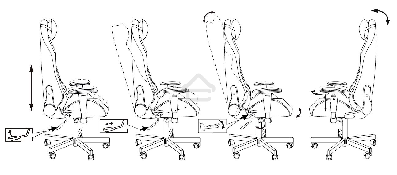Кресло игровое Knight Neon черный/серебряный соты эко.кожа с подголов. крестовина металл