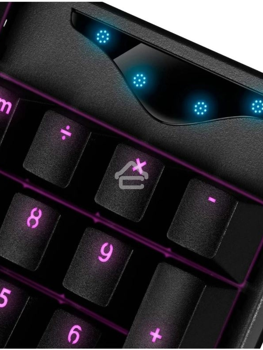 Игровая клавиатура Sven KB-G9300 чёрная (Outemu Blue switches,104кл., подсветка)