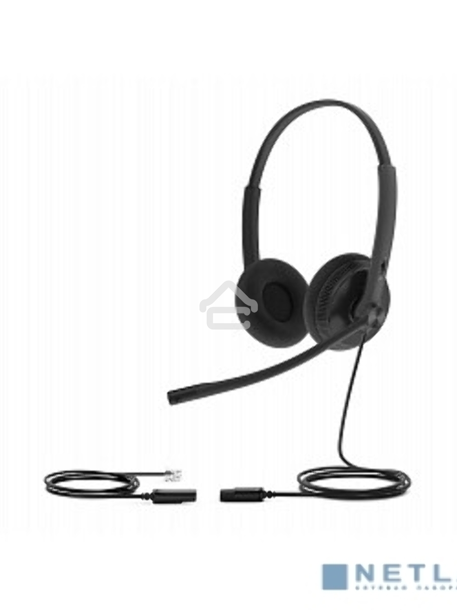 Гарнитура YEALINK YHS34 Lite Dual Дуо, Проводная, HD звук, QD, RJ9, шт