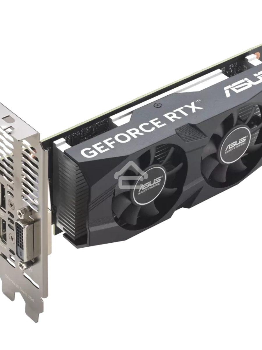Видеокарта ASUS RTX3050 6GB RTX3050-O6G-LP-BRK PCIE16 RTX3050,DVI,HDMI,DP,6G,D6