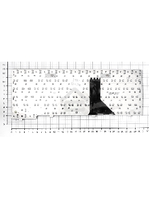Клавиатура для ноутбука HP Pavilion DV1000 DV1100 DV1200 DV1300 DV1400 черная