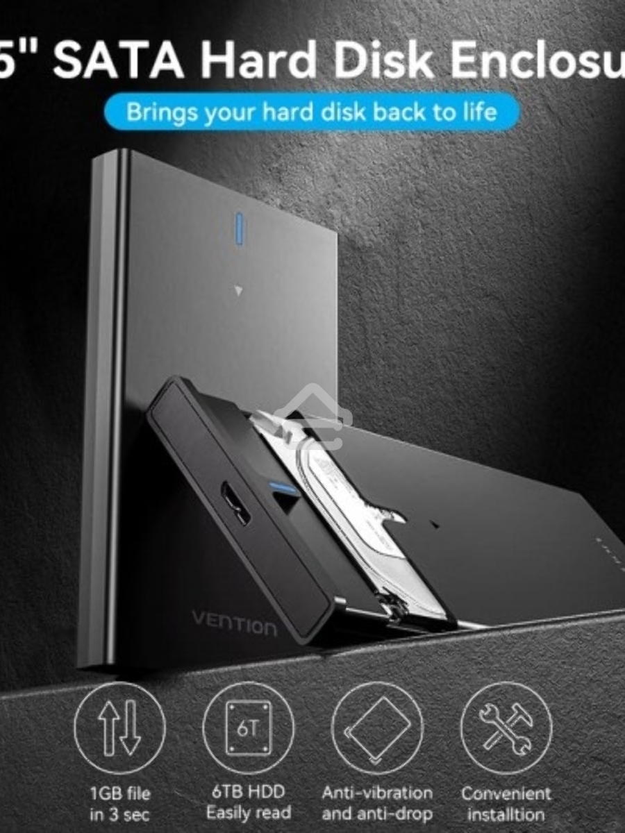 Внешний корпус Vention для HDD/SSD 2.5