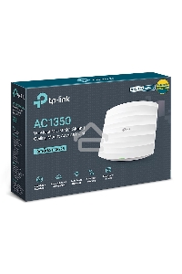 Точка доступа AC1350 Wireless MU-MIMO Gigabit Ceiling Mount Access Point, 450Mbps at 2.4GHz + 867Mbps at 5GHz, 802.11a/b/g/n/ac wave 2, Beamforming, Airtime Fairness, MU-MIMO, 802.3af Standard PoE and Passive PoE (Passive POE Adapter included), no more DC