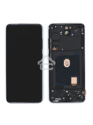 Дисплей (модуль) для Samsung Galaxy S20 FE SM-G780F в сборе с тачскрином и рамкой TFT синий