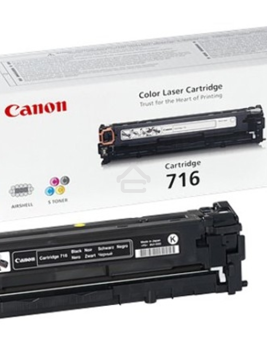 Картридж лазерный Canon Cartridge 716BK (1980B002) черный (2300 стр.) для Canon LBP-5050/5050N